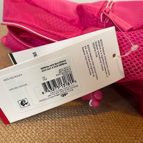 Reebok Pink Backpack - Picture 7 of 7